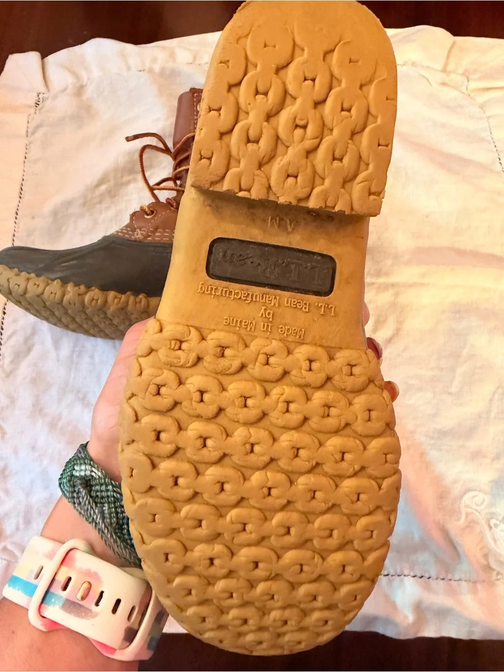 LL Bean Boy’s Brown Bean Boots Waterproof